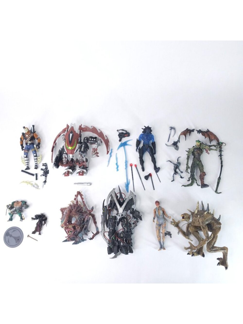 Spawn Action Figure Lot McFarlane Toys Loose Cyber Techno Violator Accessories